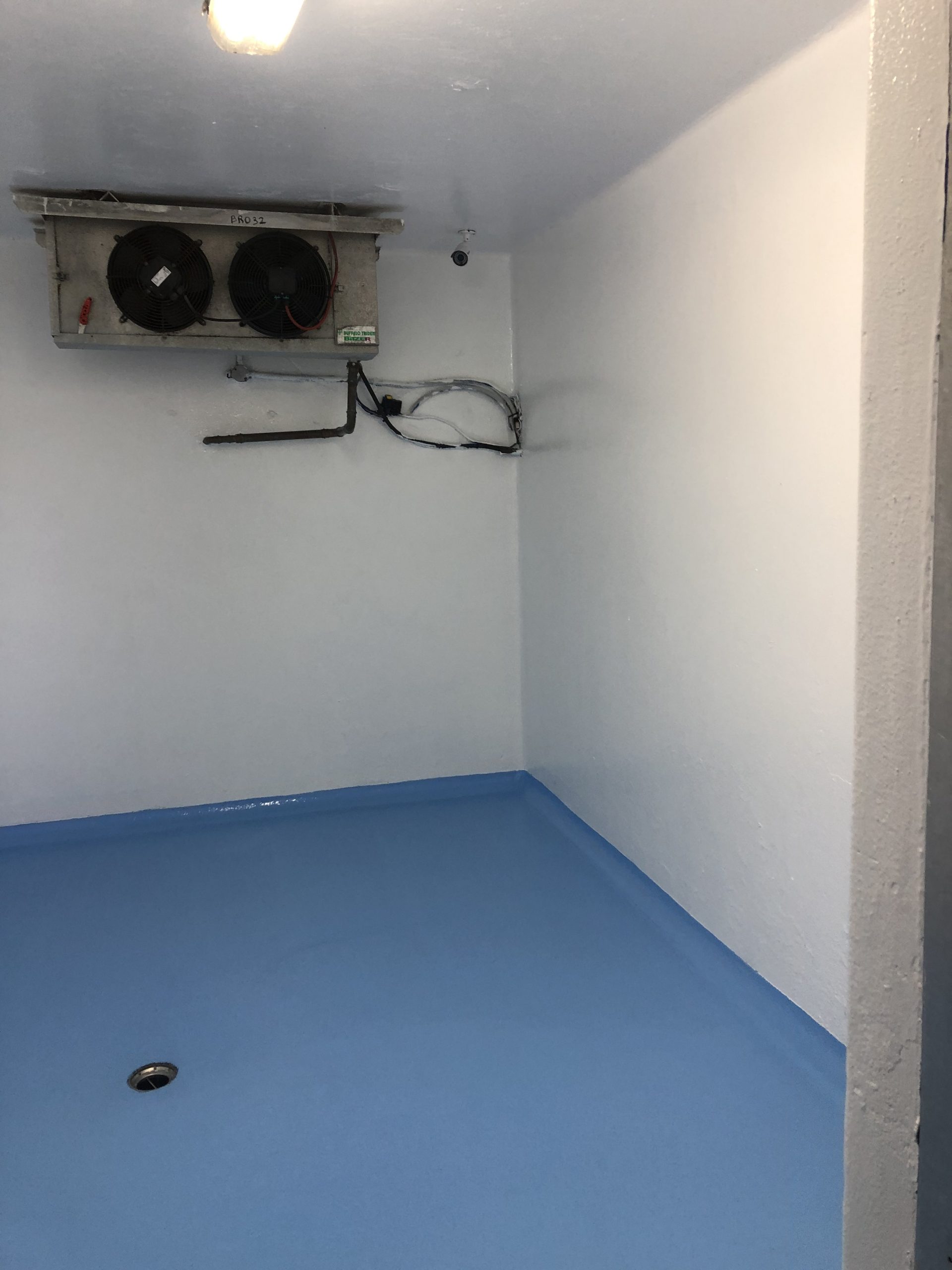 Coolroom refurbishment after