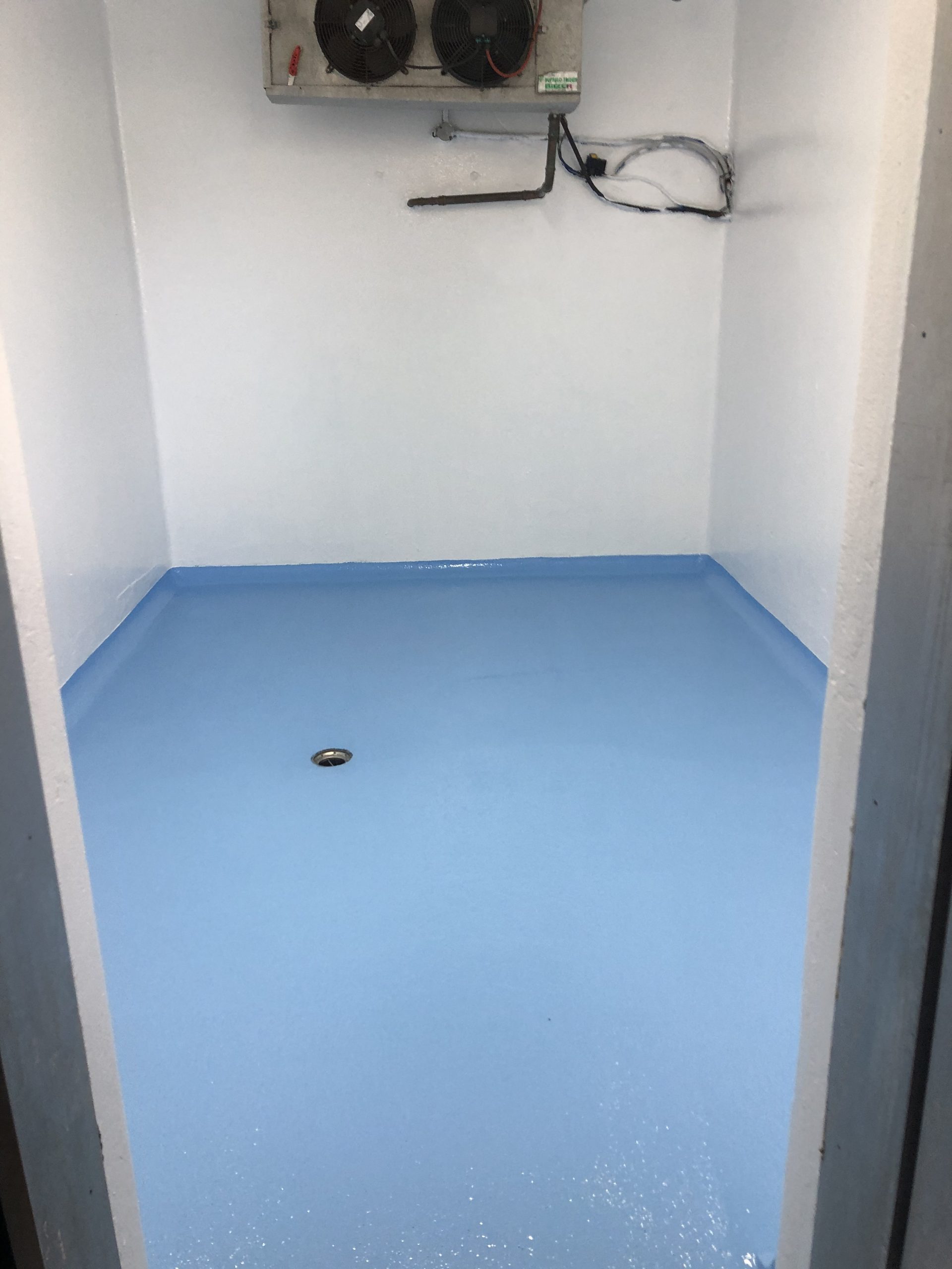 Coolroom refurbishment after